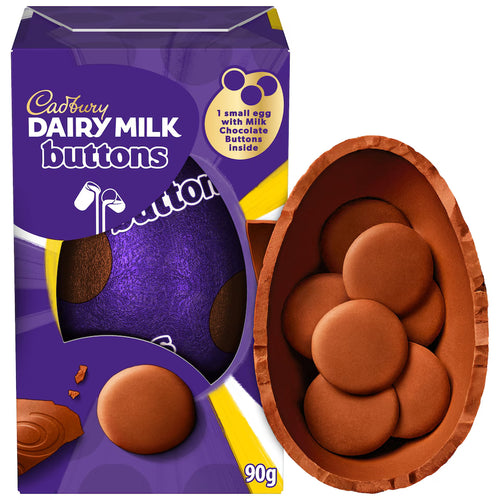 Cadbury Dairy Milk Buttons Shell EASTER Egg 90g x 2 Pcs Gift for Easter