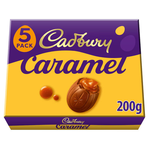 Cadbury Caramel Egg 5Pack (2Pcs) 195G Best Gift for Easter