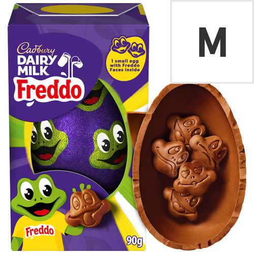 Cadbury Dairy Milk Freddo Faces Easter Egg 90g  x 4 Best Gift For Easter