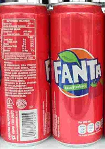 Fanta Strawberry 325ml (Pack Of 12) “Charge Your Life, One Sip at a Time” For All Occasions