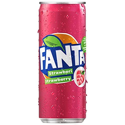 Fanta Strawberry 325ml (Pack Of 12) “Charge Your Life, One Sip at a Time” For All Occasions