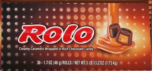 Nestle Rolo Tube - 52g (Pack 36) Full Box "Taste The Sweetness In Every Bite"