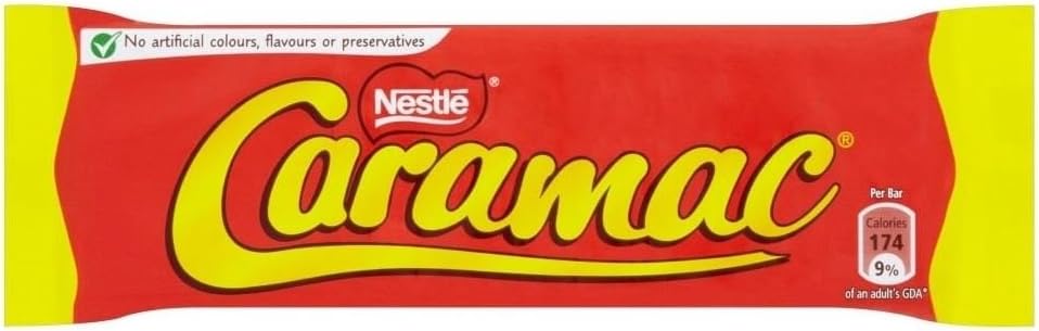 Nestlé Caramac Bar 36 Pcs (Full Box) Tasty And Twisty Treat Gift Hamper For All Occasions