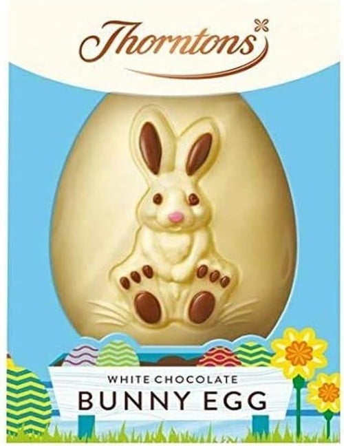 Thorntons White Chocolate Bunny Egg 151g (Pack of 2) 