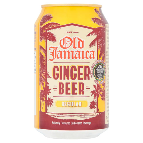 Old Jamaica Ginger Beer 330ml (Pack of 12) Delicious And Tasty 
