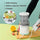 Electric Citrus Juicer Fruit Orange Juice Machines Portable Rechargeable Lemon Squeezers with USB