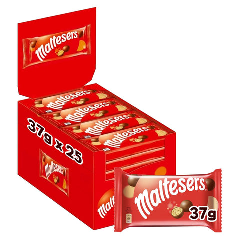 Maltesers Mars Milk Chocolate With Honeycombed Centre 25 Pcs (Full Box) 