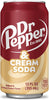 Dr Pepper Drink Can 355ml Pack, Cream Soda, 4260 millilitre, (Pack of 12)