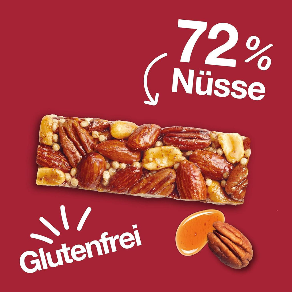 BE-KIND Maple Glazed Pecan & Sea Salt High Fibre Healthy Snack 40g (Pack Of 12) Twisty Treat Gift Hamper, Easter,Christmas,Birthday For All Occasions