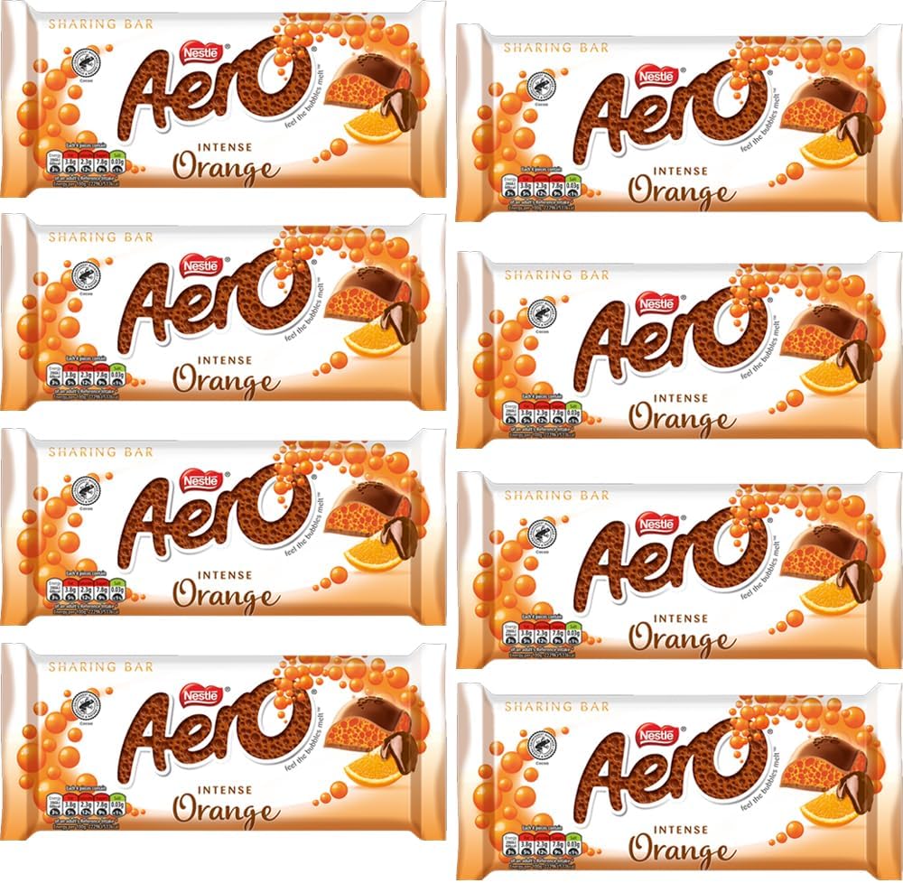 Nestle AERO Orange Festive Sharing BAR 15 x 90g "A symphony of flavors" For All Occasions