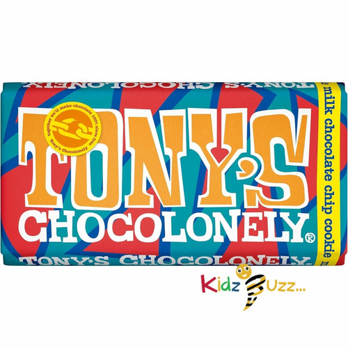Tony's Chocolonely Milk Chocolate Chip Cookie Bar - 180g