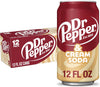 Dr Pepper Drink Can 355ml Pack, Cream Soda, 4260 millilitre, (Pack of 12)