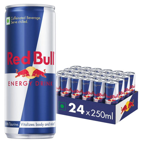 Red Bull Energy Drink Regular 250ml (Pack of 24) 