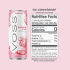 VOSS Strawberry Ginger Flavoured Sparkling Water 330ml (Pack of 10) Zero Calories, No Sugar, Naturally Sourced