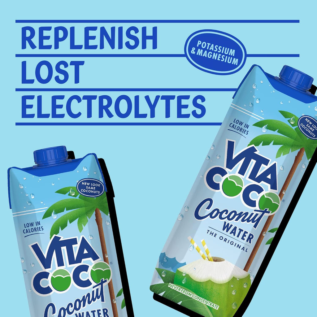 Vita Coco - Pure Coconut Water (1L0 - Naturally Hydrating - Packed With Electrolytes - Gluten Free - Full Of Vitamin C & Potassium
