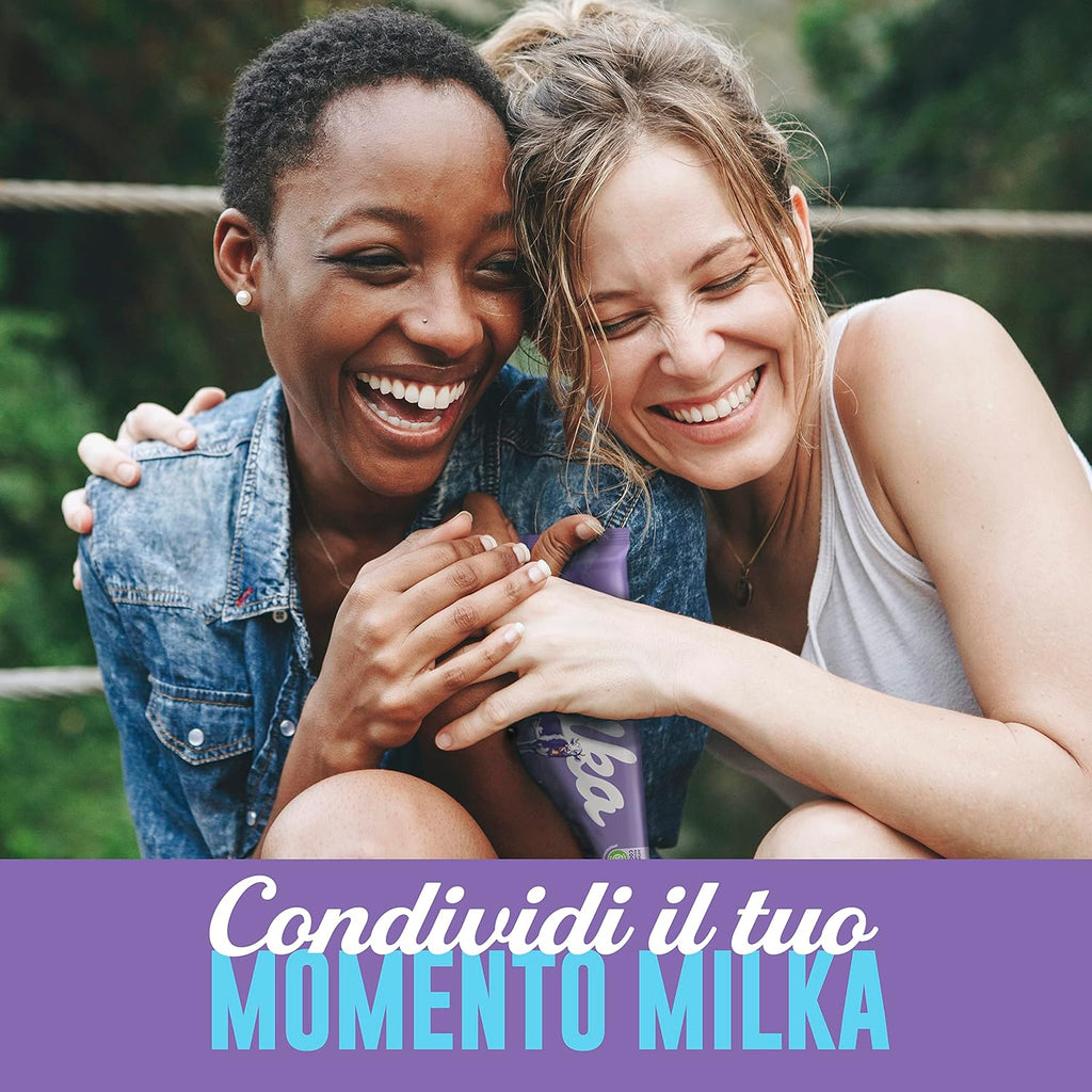 Milka Bubbly Alpine Milk Bar 10 Pcs {(Box})"Deliciousness that brings a smile"