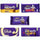 Cadbury Selection Chocolate Bar Dairy Milk Collection Gift 160g-180g