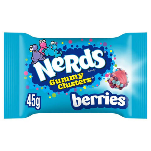 Nerds Gummy Clusters Berries Fruit-Flavour Candy 45G x 20