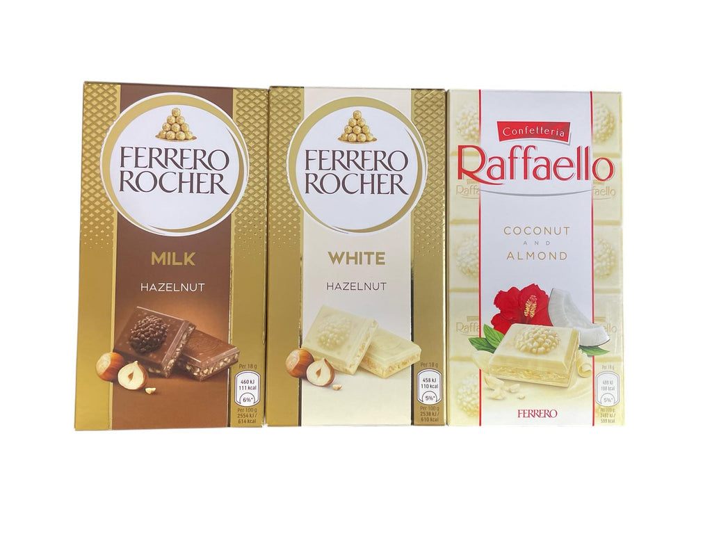 Chocolate Bundle Ferrero Rocher Milk Chocolate Bar 90g Each Pack Of 3