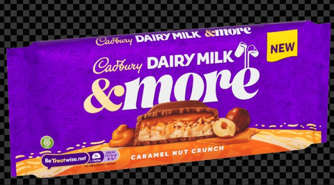 Cadbury Dairy Milk & More Caramel Nut Crunch