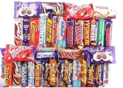 The Ultimate Hand Boxed Luxury Chocolate Hamper 17 Bars Included 10 Extra Jelly
