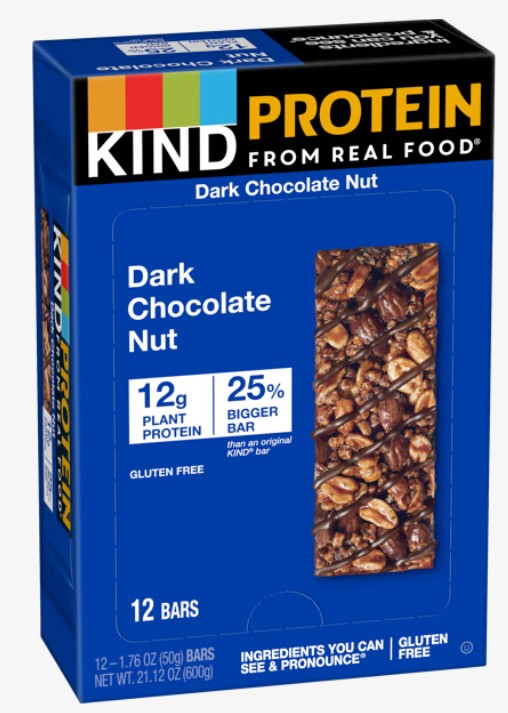 Kind Double Dark Chocolate Protein Nut Snack Bar 50g (Pack Of 12) "Taste the sweetness in every bite" For All Occasions