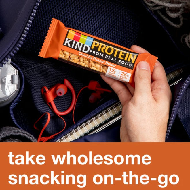 Kind Crunchy Peanut Butter Snack Bar 50g (Pack Of 12) "Deliciousness that brings a smile" For All Occasions