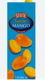 Stute Mango Juice Drink 1.5Ltr (Pack of 6) "A symphony of flavors" For All Occasions
