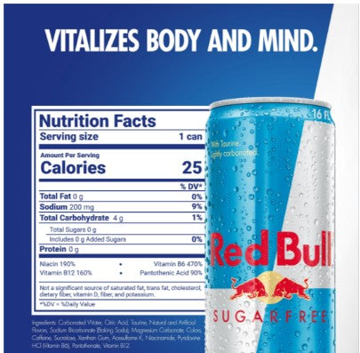 Red Bull Energy Drink 473ml (Pack of 12) Delicoius And Tasty "A symphony of flavors"