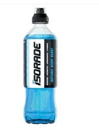 Isorade Isotonic Berry Burst - Hydration & Performance Drink - Electrolytes, Carbohydrates, B Vitamins 500ml (Pack of 12) “Charge Your Life, One Sip at a Time”