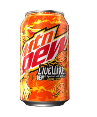 Mountain Dew USA Livewire 355ml (Pack of 12) Delicious And Tasty 