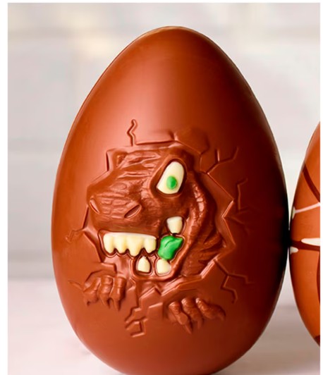 Thorntons Milk Chocolate Dinosaur Egg 151G (Pack of 2) "Deliciousness that brings a smile" For All Occasions Easter,Christmas,Birthday