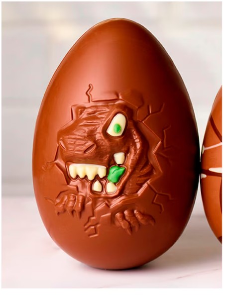 Thorntons Milk Chocolate Dinosaur Egg 151G (Pack of 2) "Deliciousness that brings a smile" For All Occasions Easter,Christmas,Birthday