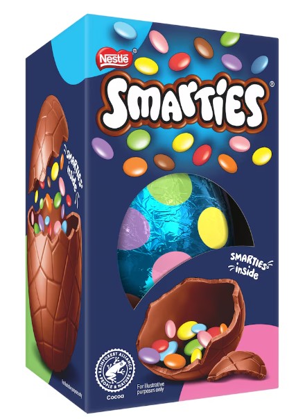 Smarties Chocolate Egg 100g (Pack of 6) "Taste the sweetness in every bite" Christmas, New Year For All Occasions