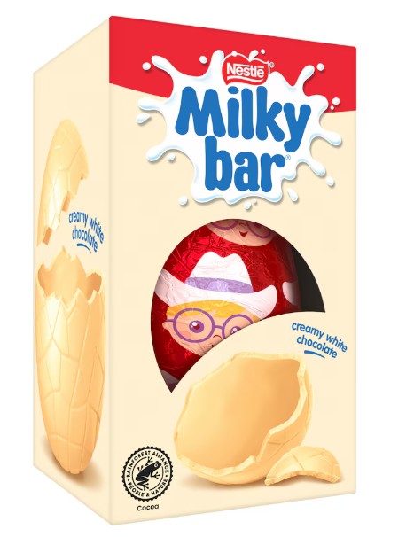 Milky Bar Easter Egg 72g (Pack of 12) Delicious And Tasty 