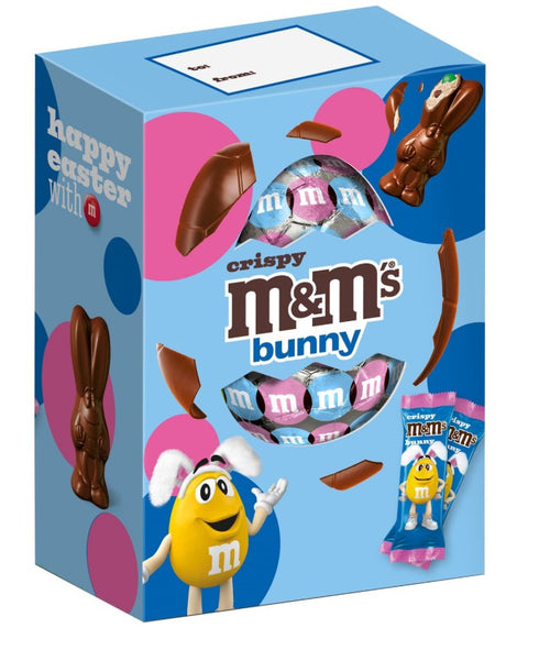 M&M's Crispy Bunny Easter Egg 149g (Pack of 4) 
