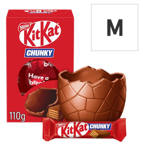 Kit Kat Chunky Easter Egg 110g (Pack of 6) 