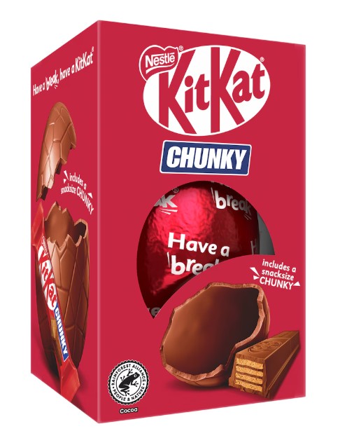 Kit Kat Chunky Easter Egg 110g (Pack of 2) "A symphony of flavors" For All Occasions