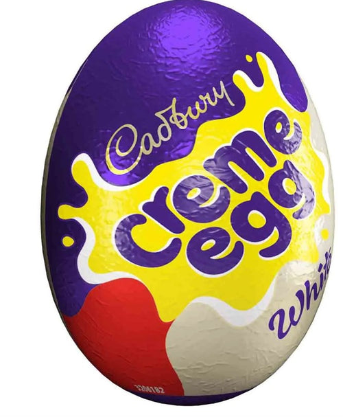 Cadbury White Chocolate Creme Egg 40g (Pack of 24) 