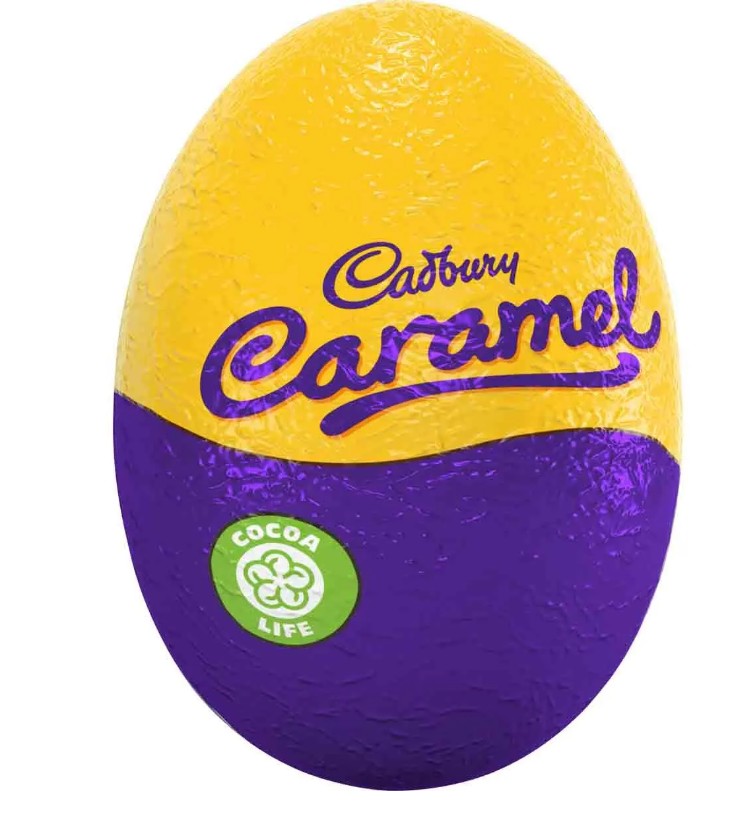 Cadbury Caramel Chocolate Egg 40g (Pack of 6) Deliciousness that brings a smile" For All Occasions