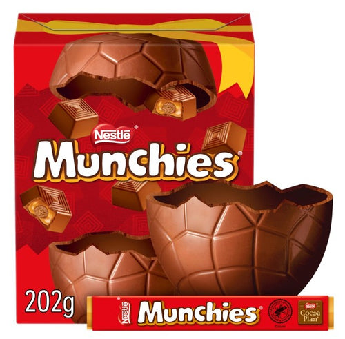 Munchies Milk Chocolate Easter Egg 202G (Pack of 4) 