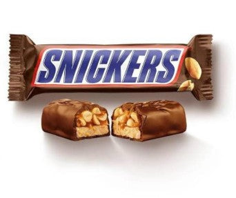 Snickers Chocolate Milk Caramel Peanut 40 Pcs (Full Box) "Deliciousness that brings a smile" For All Occasions