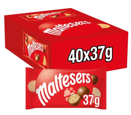 Maltesers Mars Milk Chocolate With Honeycombed Centre 40 Pcs (Full Box) 