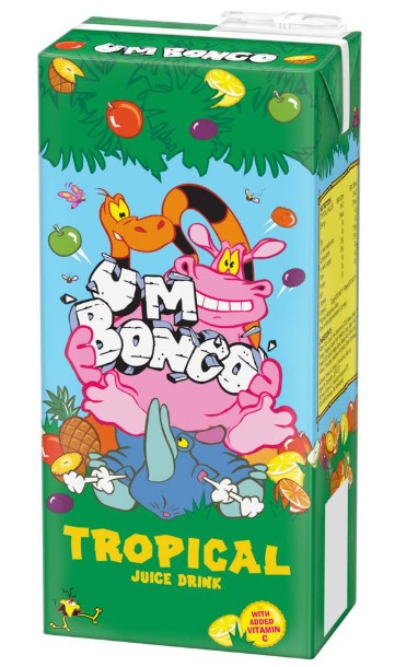 Um Bongo Tropical Drink 1.5ltr (Pack of 8) "Deliciousness that brings a smile" For All Occasions