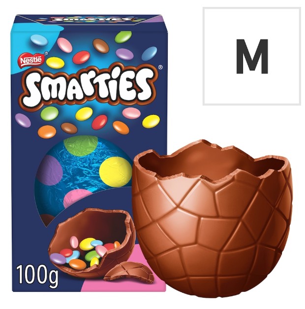 Smarties Chocolate Egg 100g (Pack of 6) "Taste the sweetness in every bite" Christmas, New Year For All Occasions