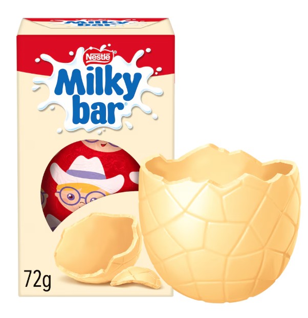 Milky Bar Easter Egg 72g (Pack of 12) Delicious And Tasty "A symphony of flavors" For All Occasions