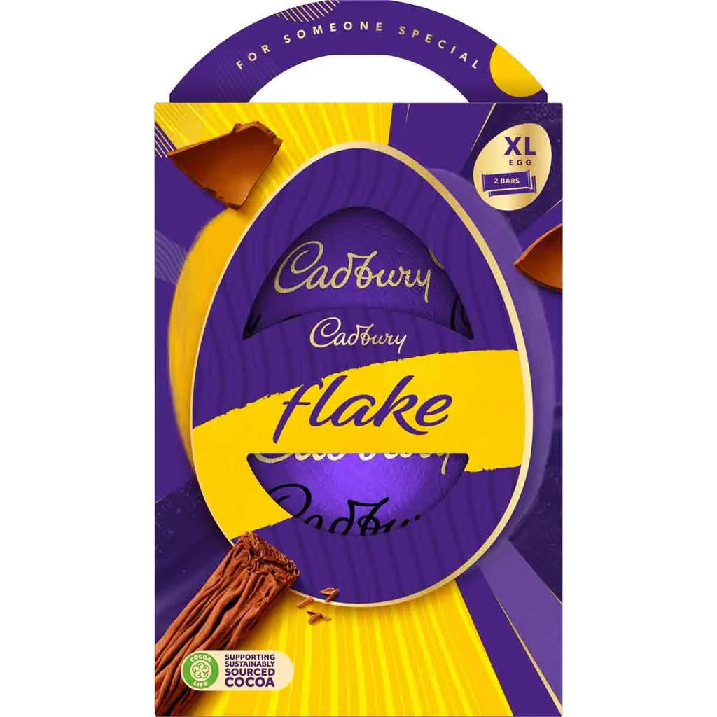 Cadbury Flake Chocolate Easter Egg 226g (Pack of 4) Delicious And Tasty "A symphony of flavors" For All Occasions