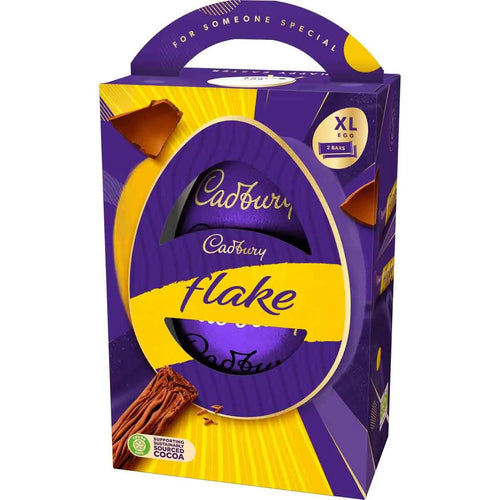 Cadbury Flake Chocolate Easter Egg 226g (Pack of 4) Delicious And Tasty 