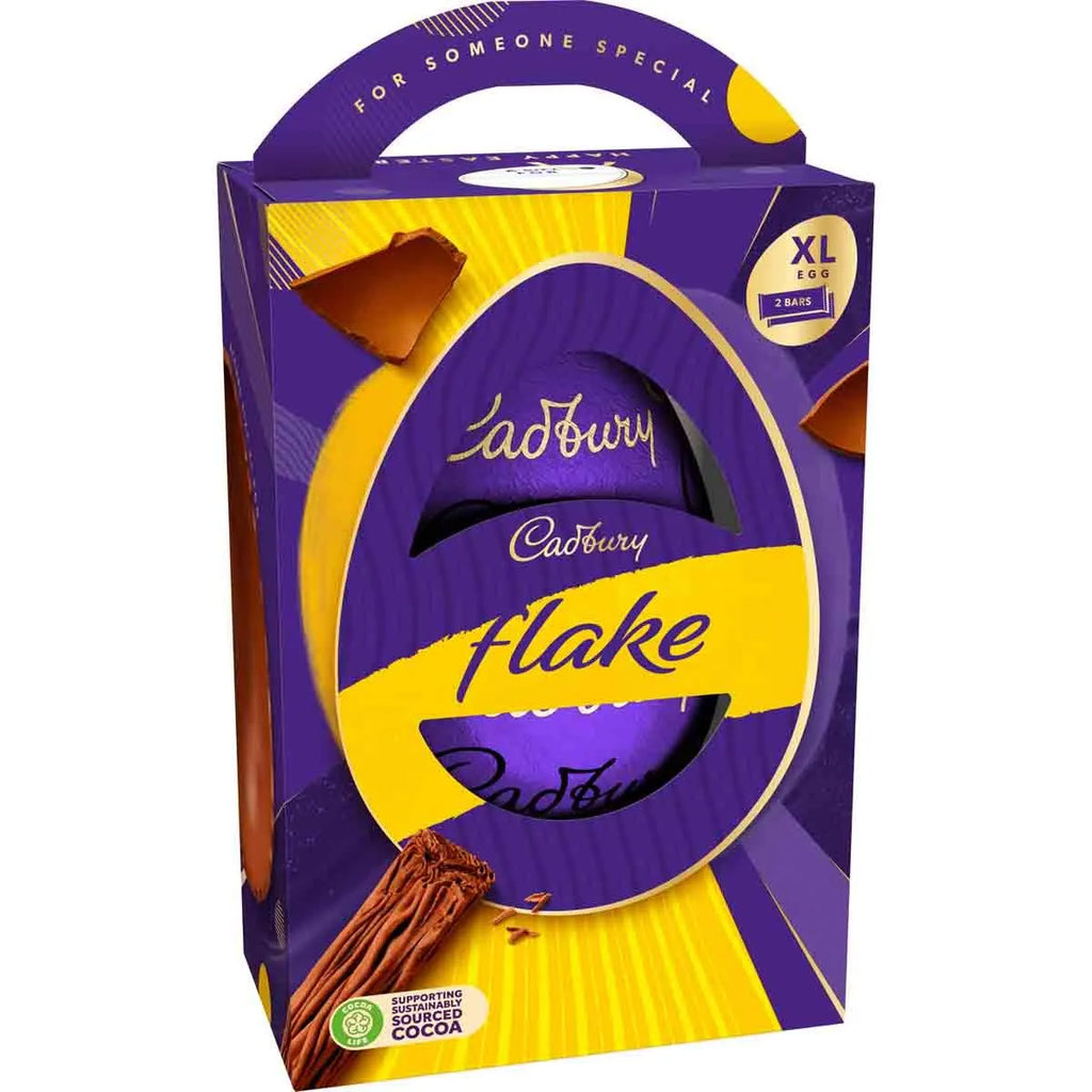 Cadbury Flake Chocolate Easter Egg 226g (Pack of 4) Delicious And Tasty "A symphony of flavors" For All Occasions
