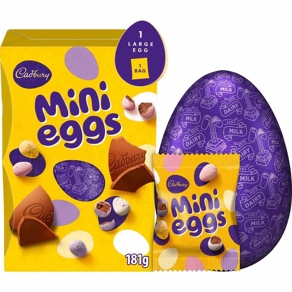 Cadbury Mini Eggs Chocolate Egg 181g (Pack of 4) Deliciousness that brings a smile" For All Occasions